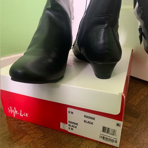 Style & co Black Boots - Picture 2 of 5